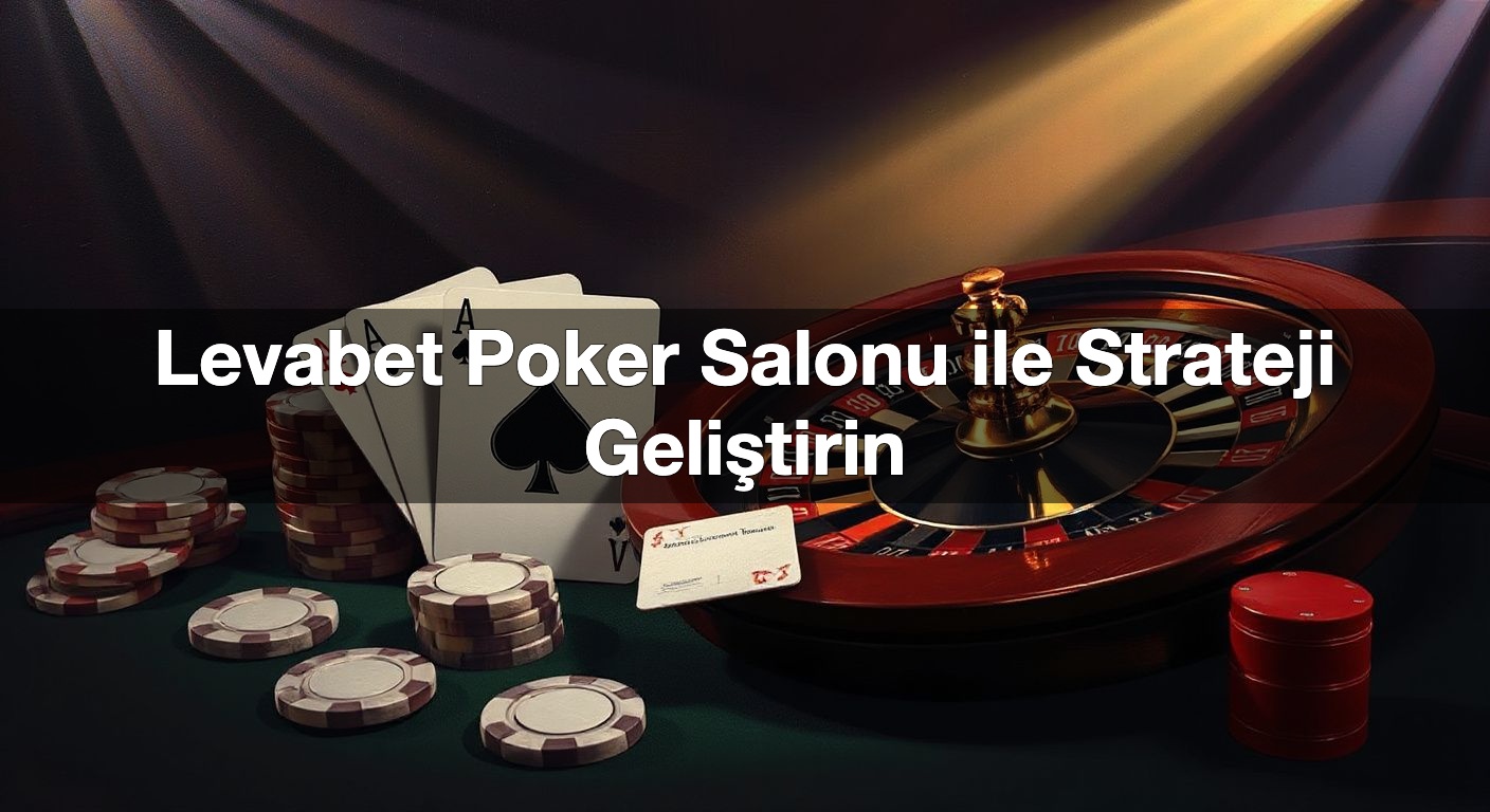 Levabet Poker Salonu ile Strateji Geliştirin