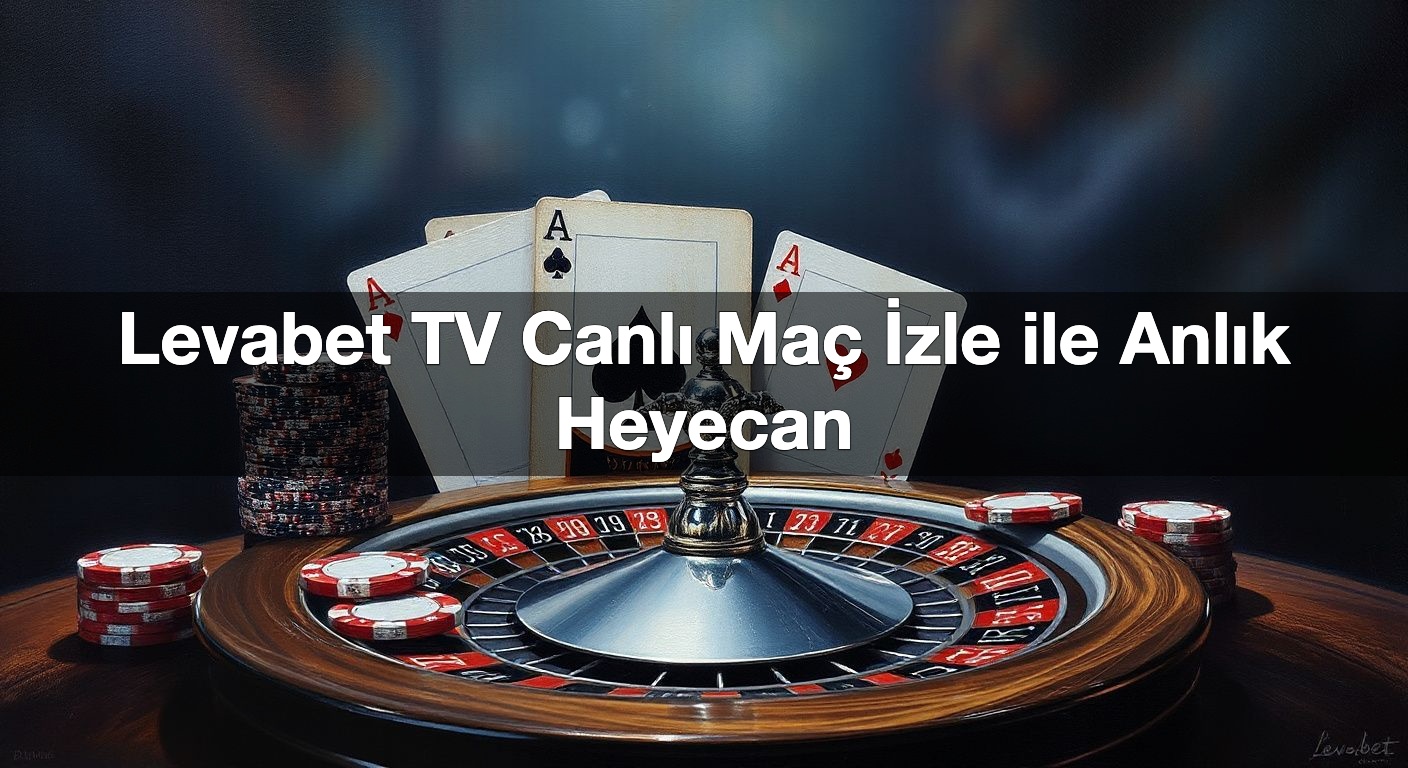 Levabet TV Canlı Maç İzle ile Anlık Heyecan